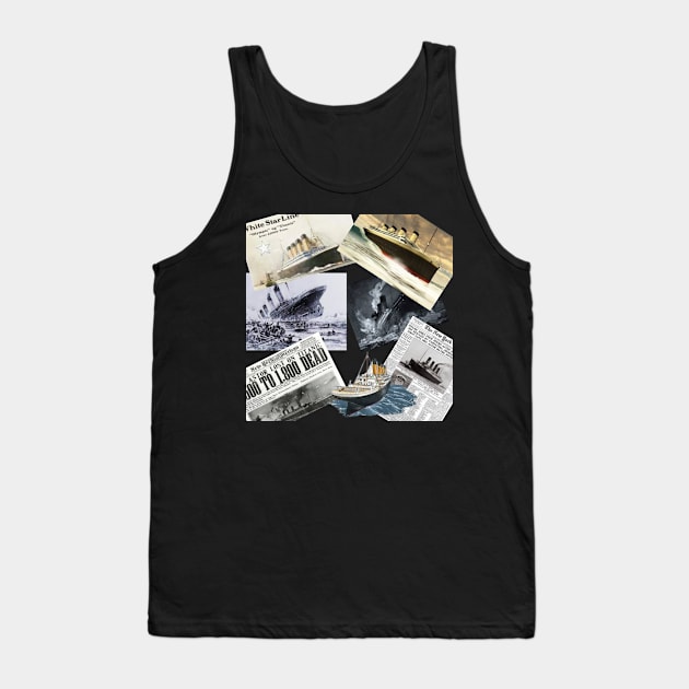 hms titanic Tank Top by unique designs uk